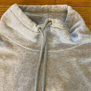 J. Crew Light Gray Hooded Sweatshirt